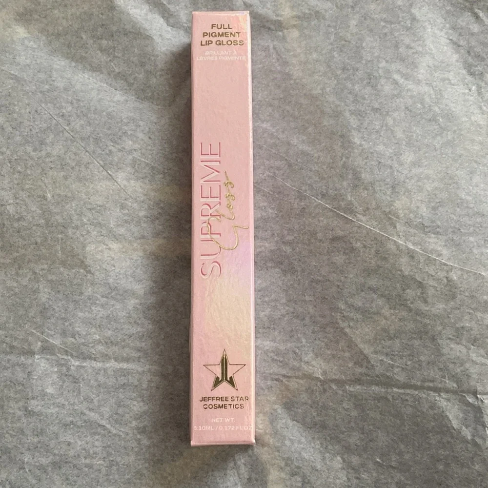 New Jeffree Star Full Pigment Lip Gloss - More than Friends